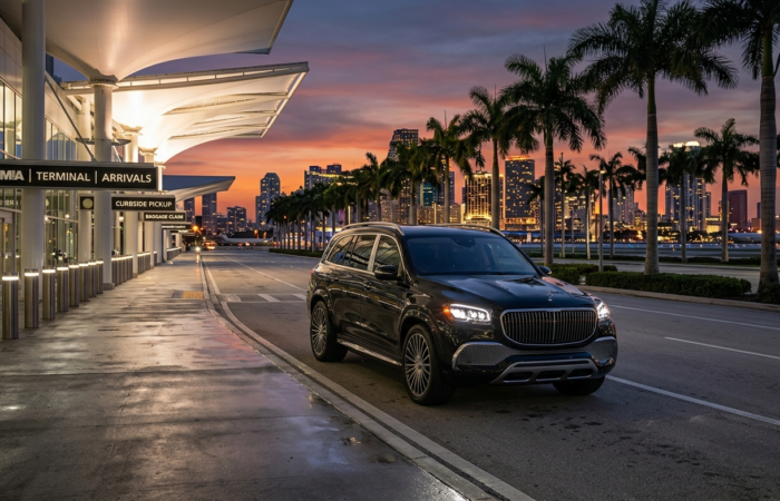 Miami International Airport's pick-up service